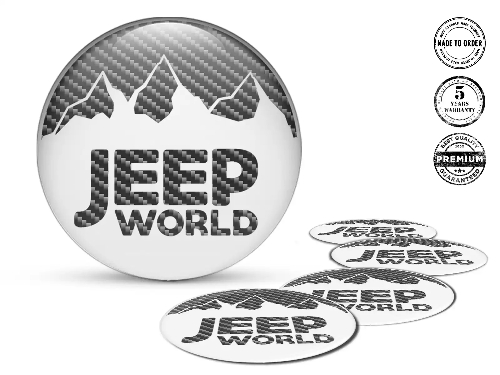 Jeep Édition Bombée Étiquettes Voiture Qualité Style